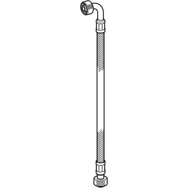 Geberit Panzerschlauch für Monolith Sanitärmodul für WC, 114cm 244.638.00.1