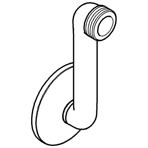 Grohe S-Anschluss Verstellbarkeit 55mm 1/2"x3/4" chrom 12465000