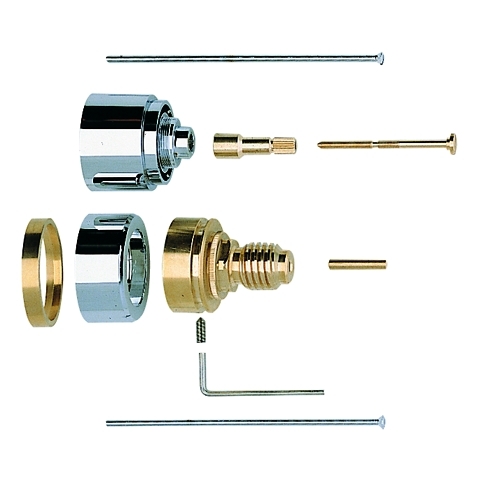 Grohe Verlängerungs-set Automatic 2000 Griff ohne Spartaste 1/2" 27,5mm chrom 47172000