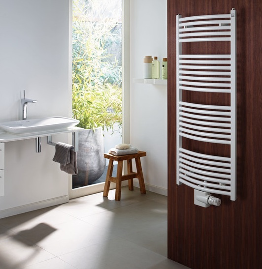 Zehnder Zeno Bow ZNT-170-075-05 Badheizkörper H: 168,8 B: 74,5cm, weiß ZZ400375B100000