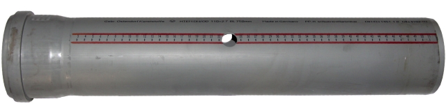 Wolf Ansaugrohraufnahme DN110 L:595 für Pellevent-m, aus PP 2800638