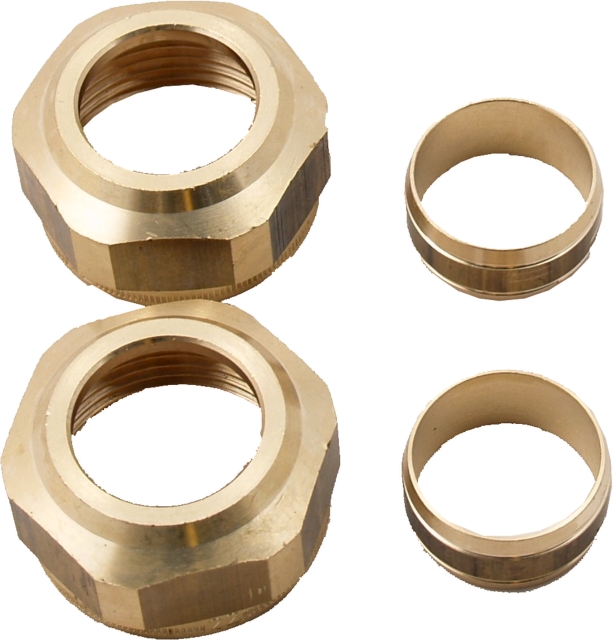 Wolf Klemmringverschraubung 2x22mm für Solarpumpengruppe 20E 2483530