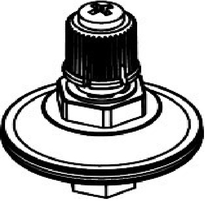 Hansgrohe Platten-/Rosettenbefestigung Axor Citterio M 3-Loch Waschtischarmatur 98929000