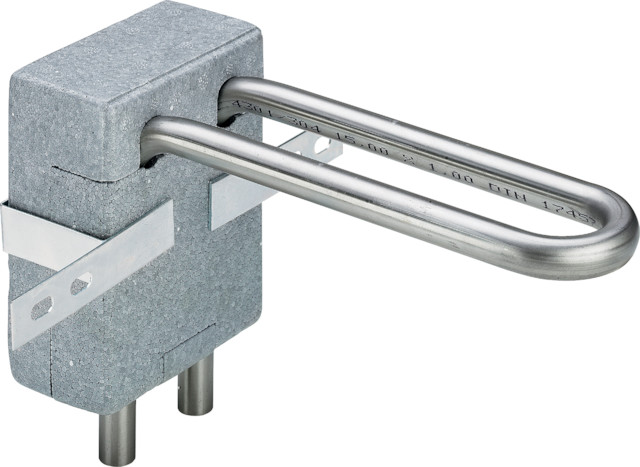 Viega Heizkörperanschlussblock Sanfix 1097.9 in 15mmx150mm Edelstahl-Rostfrei 586379