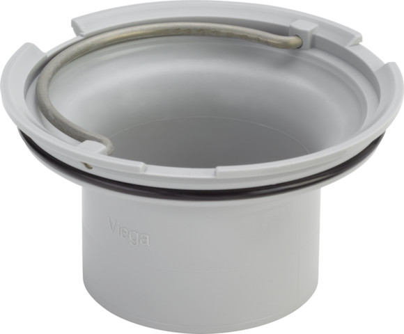 Viega Tauchrohr 4973.91 in 90x50mm Kunststoff grau 669386