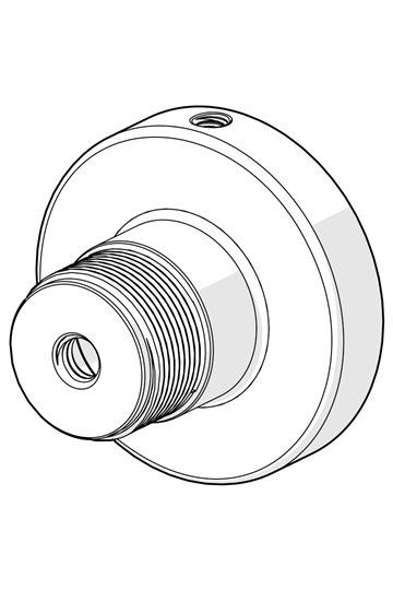 Hansa Wandhalterung chrom 1013902V