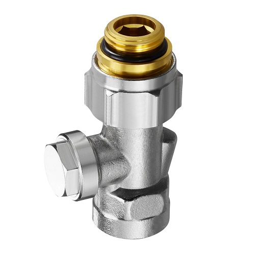 Oventrop Absperrverschraubung Combi 3 "Multiflex F", 1/2"AG x 1/2"IG 1016175