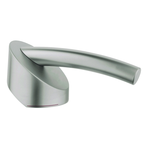 Grohe Hebel für Tenso Einhandmischer Wannenbatt Aufputz/3-Loch-Wanne Oberbau silk metal 46495AV0
