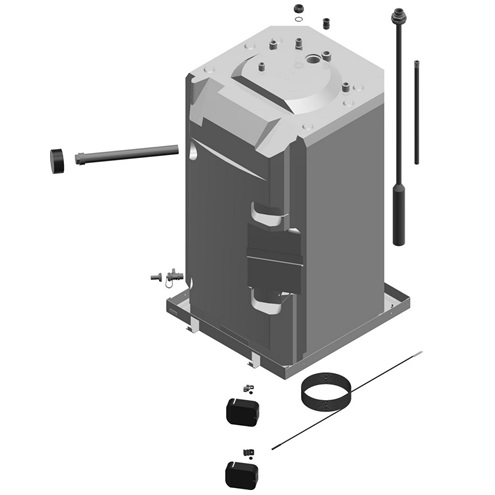 Bosch / Buderus Behälter 210L 8737711190