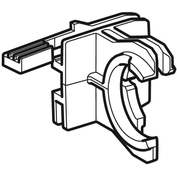 Geberit Typ 380 Befestigungsclip Füllventil Sigma UP-Spülkasten 8cm (ab Bj. 2016) 243.279.00.1