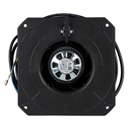 Kermi x-well Ventilator für S460, rechts mit Kabel und Druckmessstutzenanschluss Y9103000045K