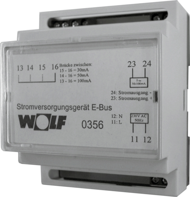 Wolf eBus-Konstantstromversorger Stromeinspeisung (30/50x100 mA) 2744438