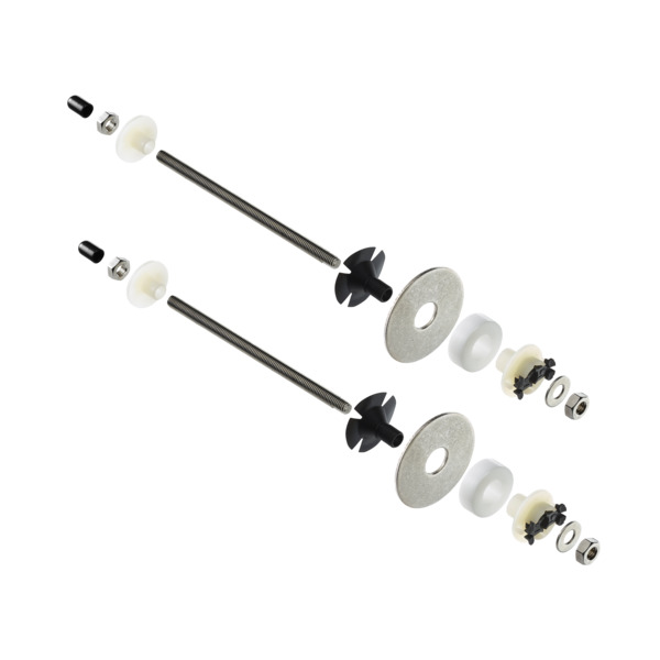 Ideal Standard Befestigungsset Contour21+, für Waschtisch mit Finne, weiß S038867