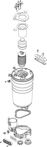 Bosch / Buderus Wärmeblock 87376020670