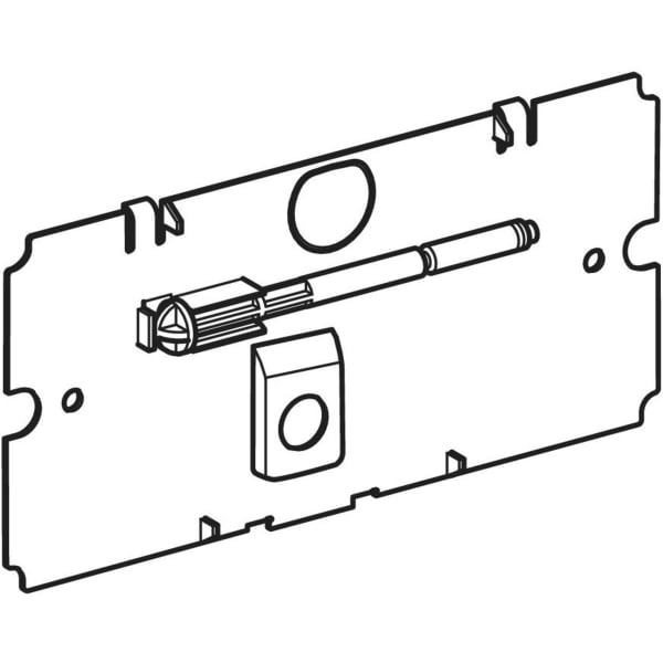 Geberit Schutzplatte zu UP-Spülkasten ab Modell 1988 240.073.00.1