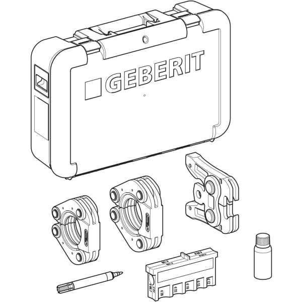 Geberit Mapress Pressschlingenset d42/54 in Koffer Geberit Kompatibilität (2) 691.296.00.2