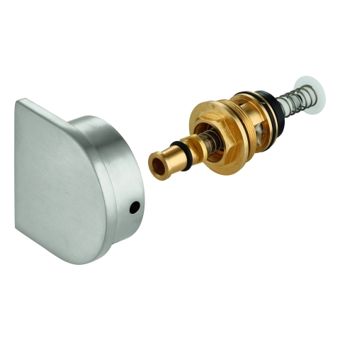 Grohe Umstellung für Einhandmischer Wanne Wand- und Bodenmontage supersteel 48451DC0