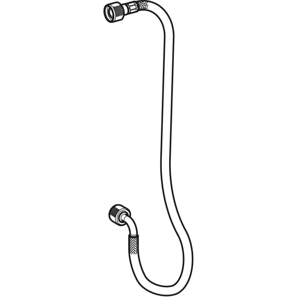 Geberit Panzerschlauch für Urinal Narva 244.913.00.1