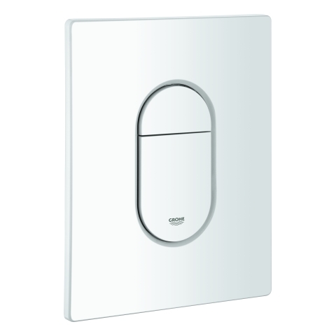 Grohe Abdeckplatte alpinweiß, mit Drucktaste 42378SH0