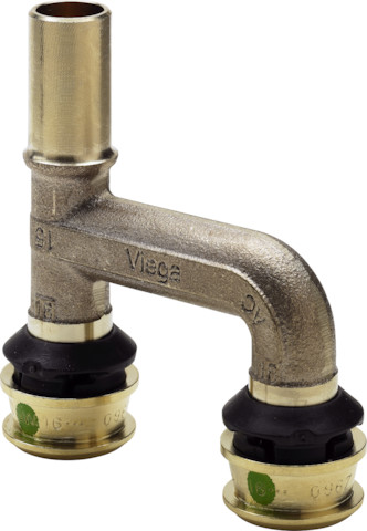 Viega Raxofix Erweiterungsstück mit SC-Contur 5326.32 in 15mm x 16mm 647681