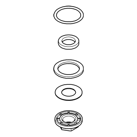 Grohe Verschraubung für Zweigriffarmaturen 48201000