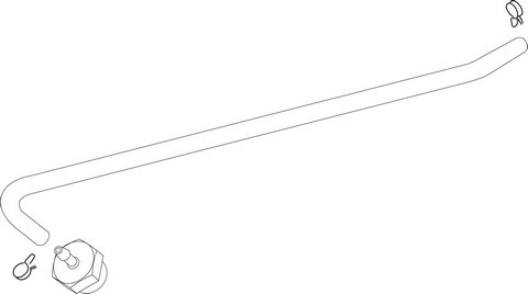 Bosch / Buderus Anschlussset DL10KH-6WZ 8738804065