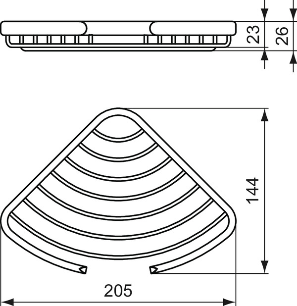 Ideal Standard Eck-Seifenkorb Connect, chrom A9157AA