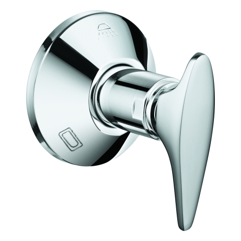 Grohe Umstellhebel mit Rosette chrom 45069000