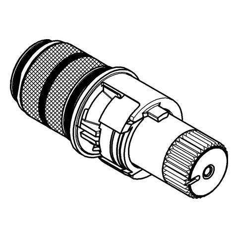 Grohe Thermostatmischer-Kompaktkartusche 1/2" mit Dehnstoff-Thermoelement 47885000
