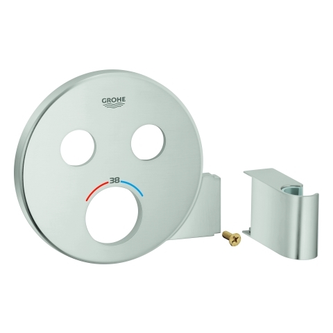 Grohe Rosette rund für SmartControl supersteel 49034DC0