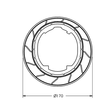Hansa Verlängerungssatz 12mm chrom 59913081