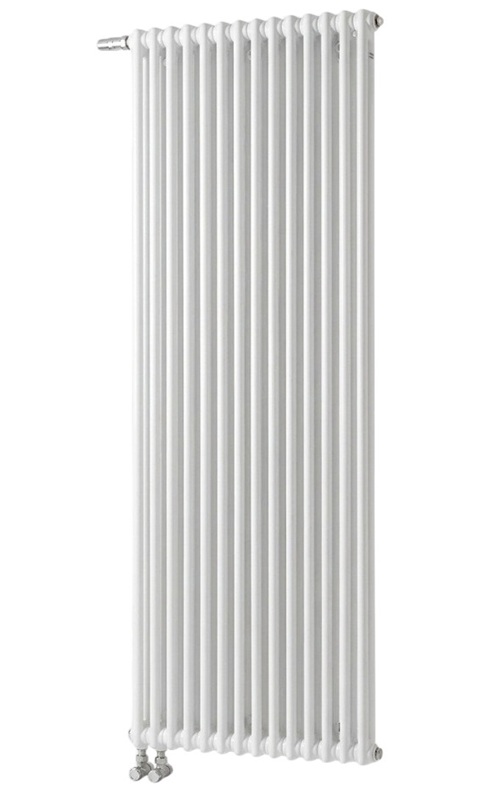 Zehnder Röhrenradiator Charleston Completto 6-Säuler H: 180 L: 101,2cm, Modell 6180-22, weiß ZC164422B1C1000