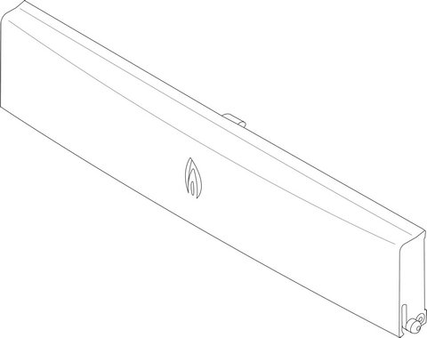 Bosch / Buderus Gehäuse Klappe MX25 8732900425