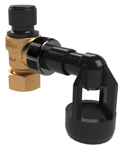 Kemper Sicherheitsventil für Sicherheitsgruppe für Figur 714/715/716 0G, 8bar E01097150102000