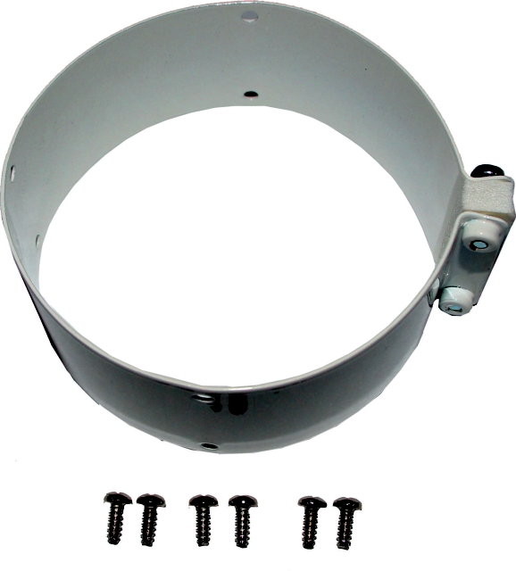 Wolf Schelle DN96 für Luftrohr Breite 44mm, weiß 2600415