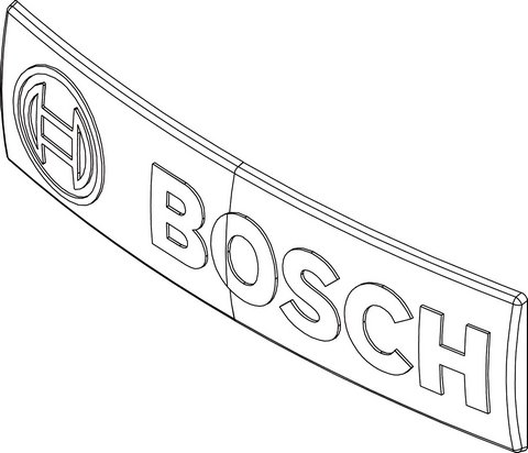 Bosch / Buderus Logo Bosch / Buderus 87185419530