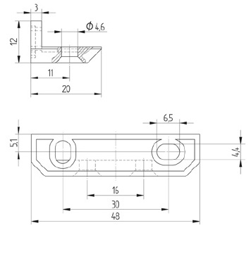 Avenarius Wandbefestiger 1009006000