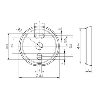 Avenarius Wandbefestiger 1009024000