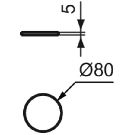 Ideal Standard Ablaufabdeckung Linda-X T4831EN weiß