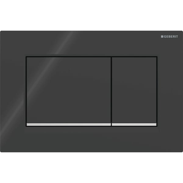 Geberit Sigma30 Betätigungsplatte, für 2-Mengen-Spülung weiß, /weiß matt 115.883.11.1