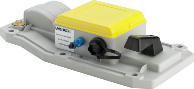 Viega Grundfix Plus Control-Rückstauverschlussdeckel 4987.418 in 150mm Kunststoff grau 667856