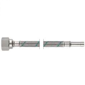 Neoperl NEOFLEX Panzerschlauch DN8 mit VS Rohrstutzen x IG, 10mm x 1/2" 30cm 63475030