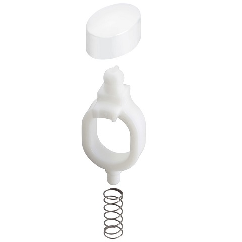 Hansgrohe Druckknopf grau, 10 Stück 97408000