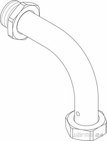 Bosch / Buderus KW-Rohr DN25 87186635560