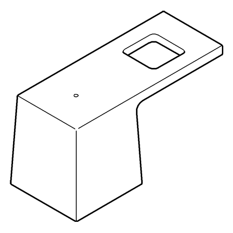 Grohe Griff Eurocube chrom 48138000