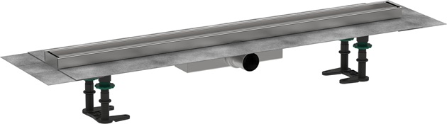 Hansgrohe Komplettset RainDrain Compact 800mm befliesbar für flache Installation 56167000