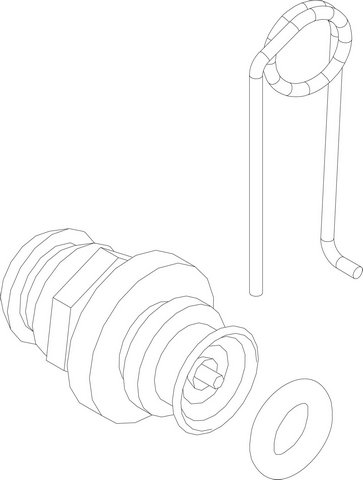 Bosch / Buderus Sicherheitsventil für GB172, für Hydraulikblock 87174010290