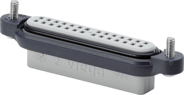 Viega Strahlregler 6161.249 in 42x7x13mm Kunststoff grau 734756