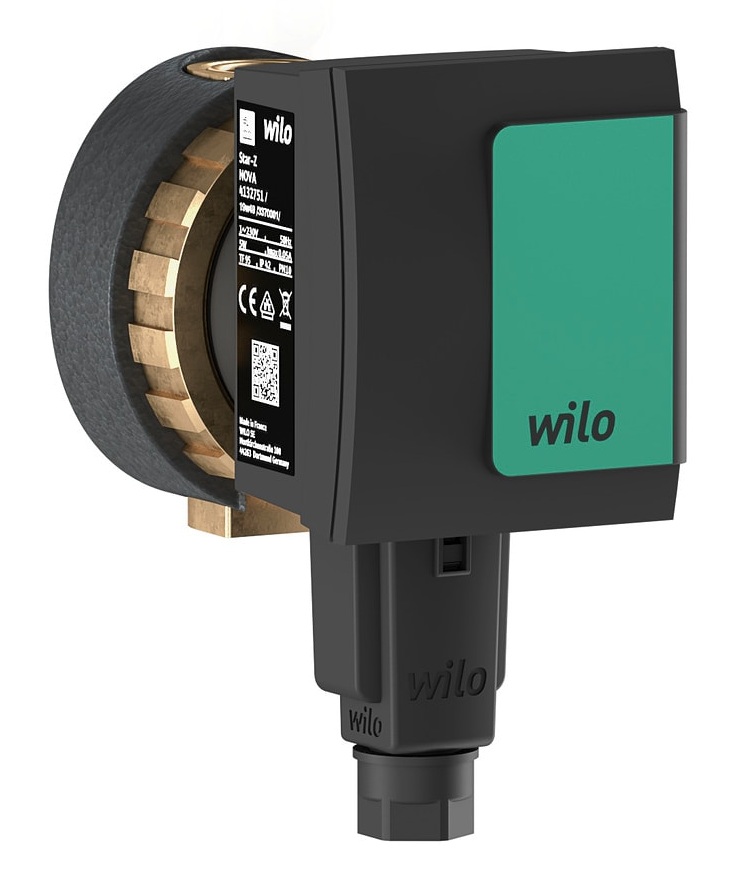 Wilo Zirkulations-Hocheffizienzpumpe Star-Z NOVA Rp 1/2", 84mm  4132750