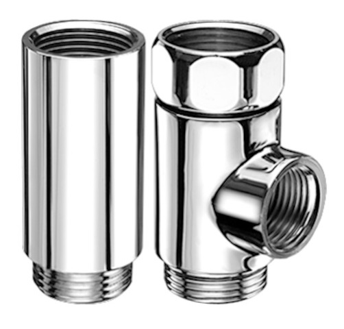 Schell T-und Distanzstück Überwurfmutter, 3/4", chrom 041010699